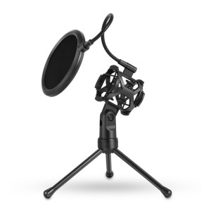 سه پایه میکروفون رومیزی پاپ فیلتر دار یانمای مدل PS-2 (جعبه باز)